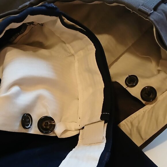 Land's End Men's Blue, Khaki & Grey Dress Slacks LOT OF 3 Pairs GUC Size 42 - Picture 6 of 9